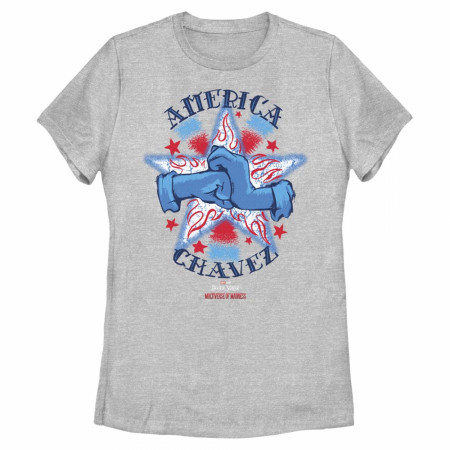 America Chavez Concrete Sketch and Spray Women's T-Shirt